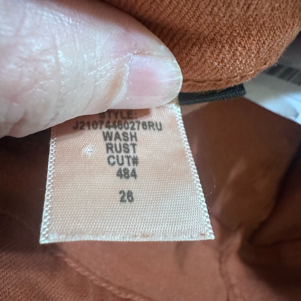 Veronica Beard Jeans in Burgundy - Picture 7 of 10